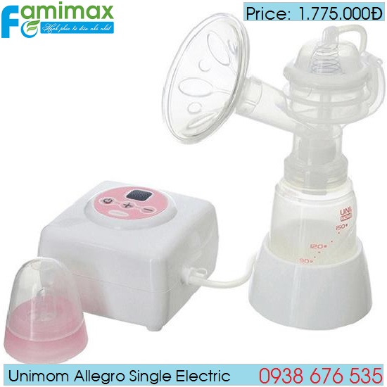 Máy hút sữa Unimom Allegro cho mẹ bận rộn