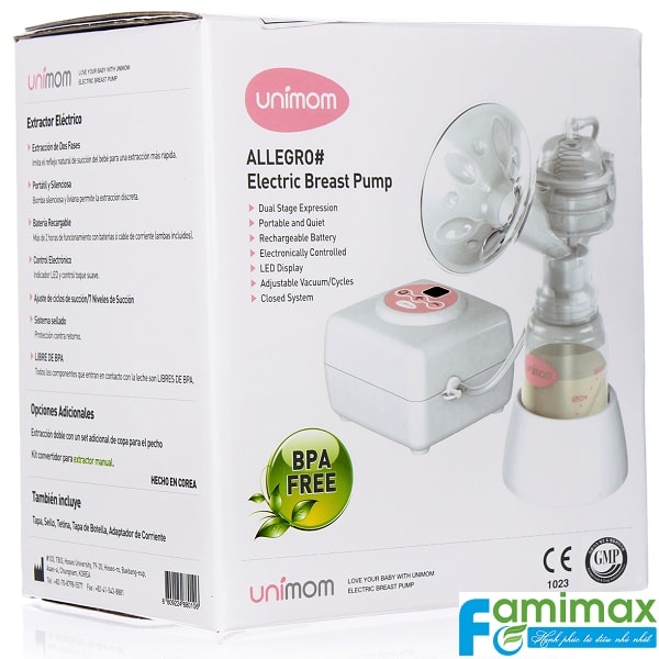 Máy hút sữa Unimom Allegro Single