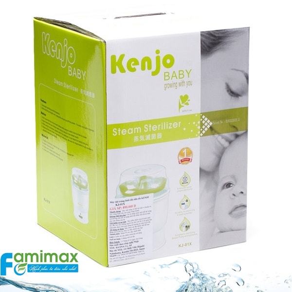 Máy tiệt trùng bình sữa Kenjo KJ-01X