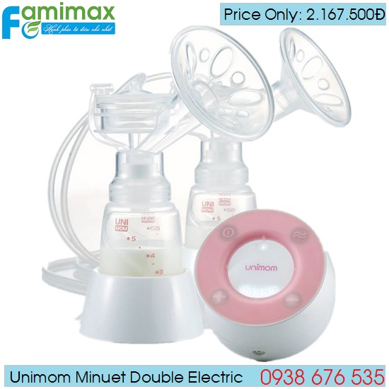 Máy hút sữa Unimom Minuet cho mẹ đi làm