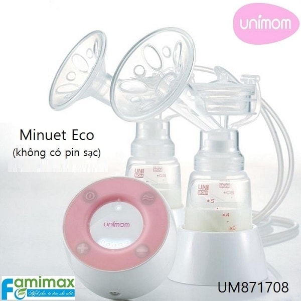 Máy hút sữa Unimom Minuet không có pin sạc