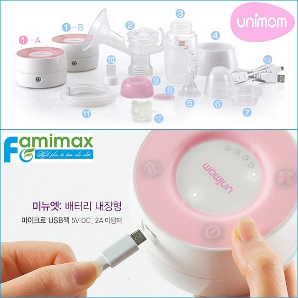 Máy hút sữa Unimom Minuet