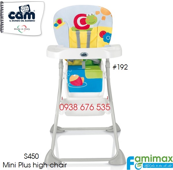 Ghế ăn cho bé Cam Mini Plus S450-192