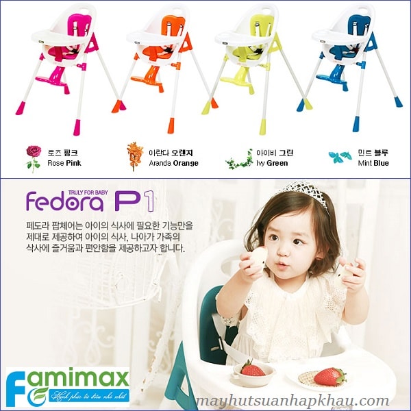 Ghế ăn cho bé Fedora P1