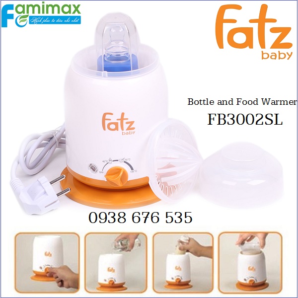 Máy hâm sữa và thức ăn Fatzbaby FB3002SL