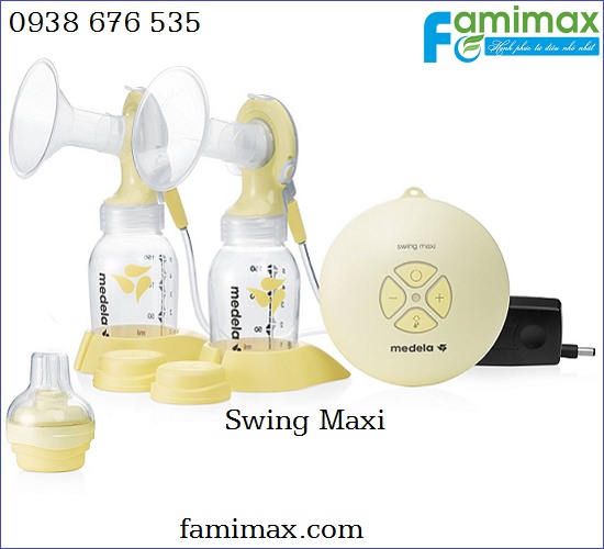 Máy hút sữa Medela Swing Maxi (Giá bán: 6.490.000 ₫ - Giảm còn: 5.062.000 ₫)