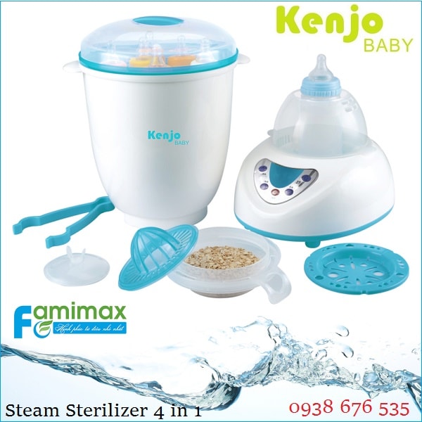 Máy tiệt trùng bình sữa và sấy khô Kenjo KJ-09N